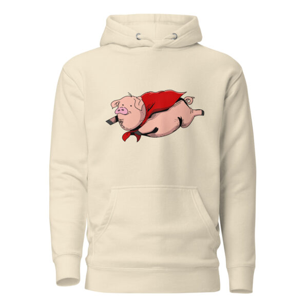 Flying Super Pig Hoodie - Image 13