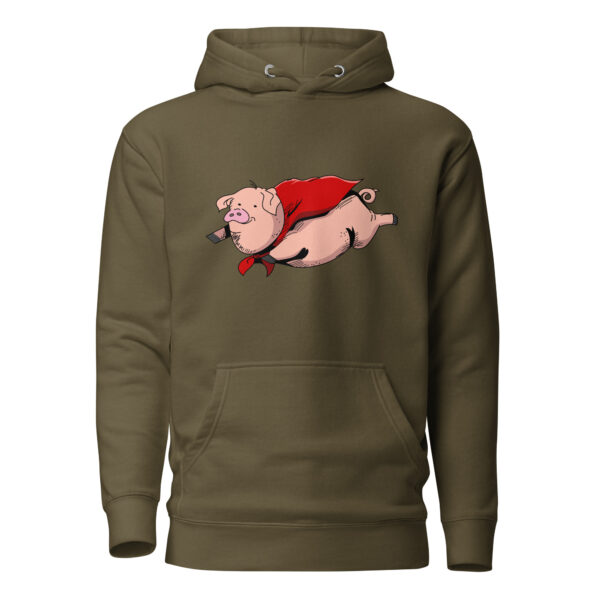 Flying Super Pig Hoodie - Image 2