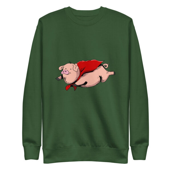 Flying Super Pig Sweatshirt - Image 2