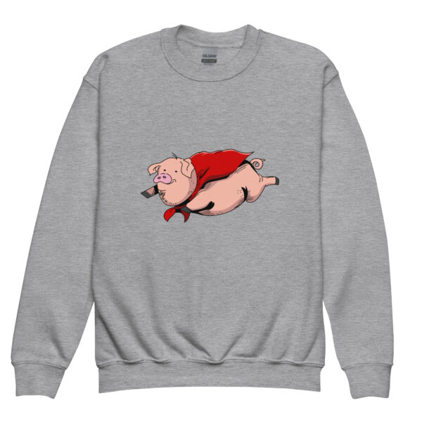 Flying Super Pig Youth Sweatshirt