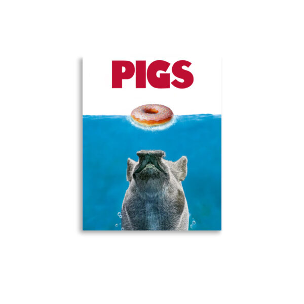 Pigs Jaws Poster - Image 2