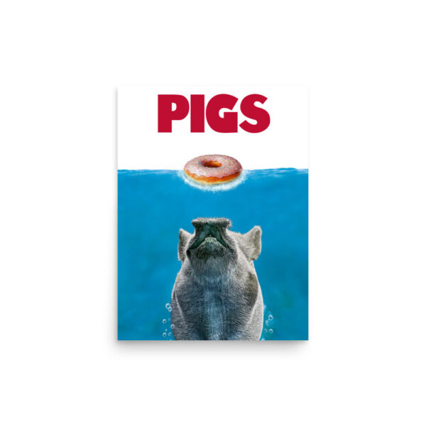 Pigs Jaws Poster - Image 3