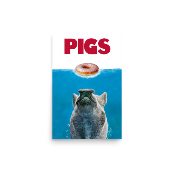 Pigs Jaws Poster - Image 4