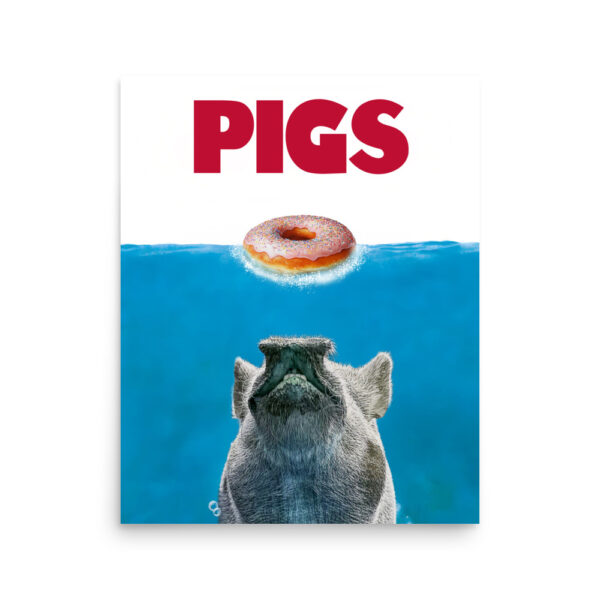 Pigs Jaws Poster - Image 5