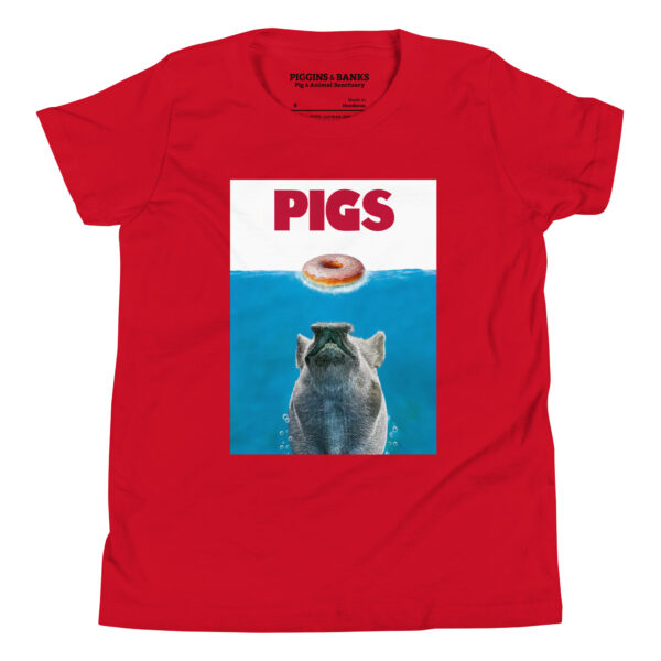 Pigs Jaws Youth T-Shirt - Image 3