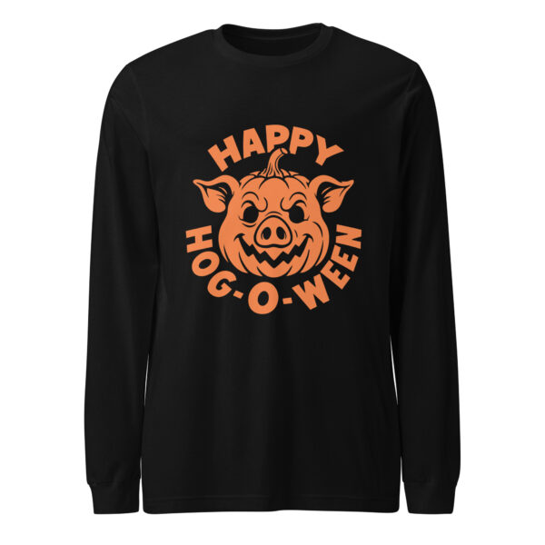 Happy Hog-o-ween Pig Halloween Long Sleeve Shirt