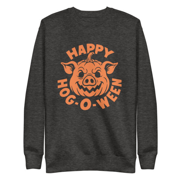 Happy Hog-o-ween Pig Halloween Sweatshirt - Image 3
