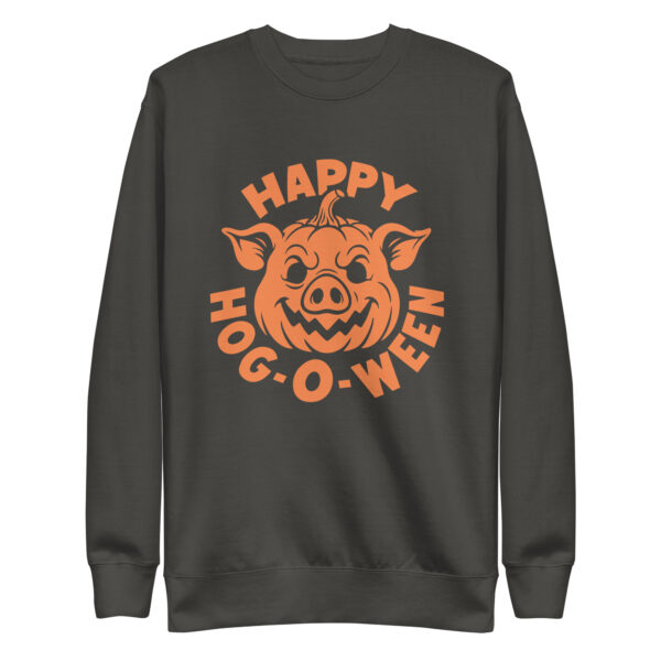 Happy Hog-o-ween Pig Halloween Sweatshirt - Image 5