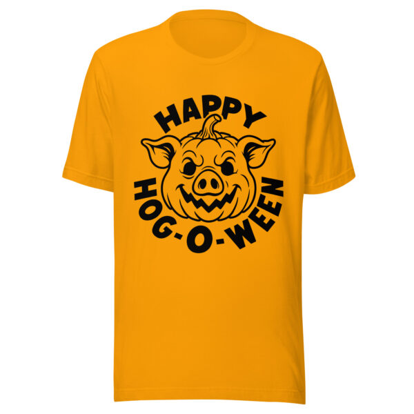 Happy Hog-o-ween Pig Halloween T-Shirt - Image 17