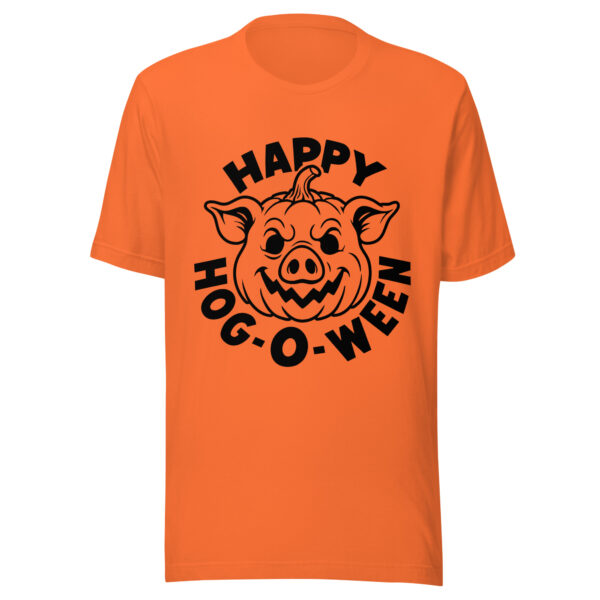 Happy Hog-o-ween Pig Halloween T-Shirt - Image 13