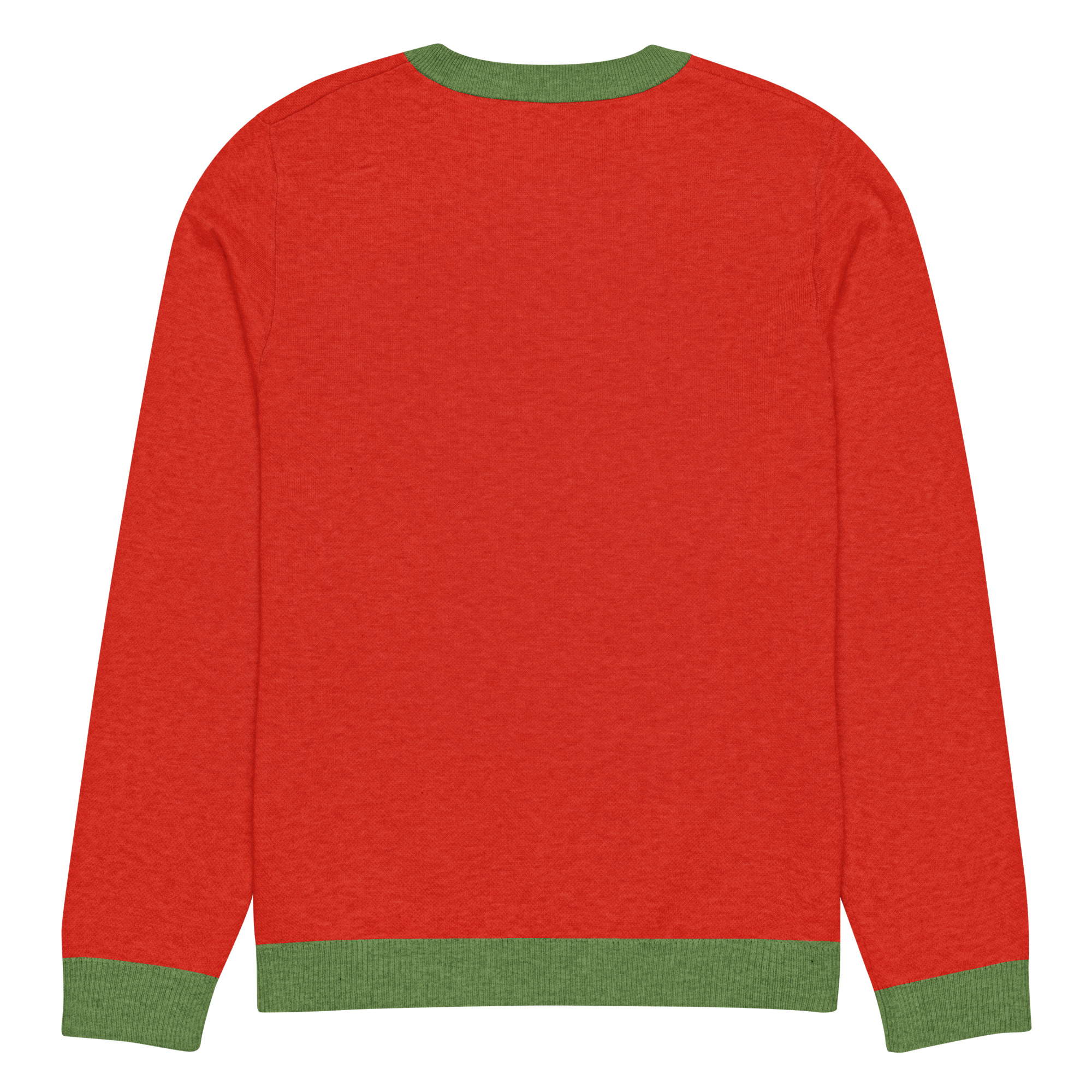 Happy Hog-lidays Tree Knitted Sweater - Image 4