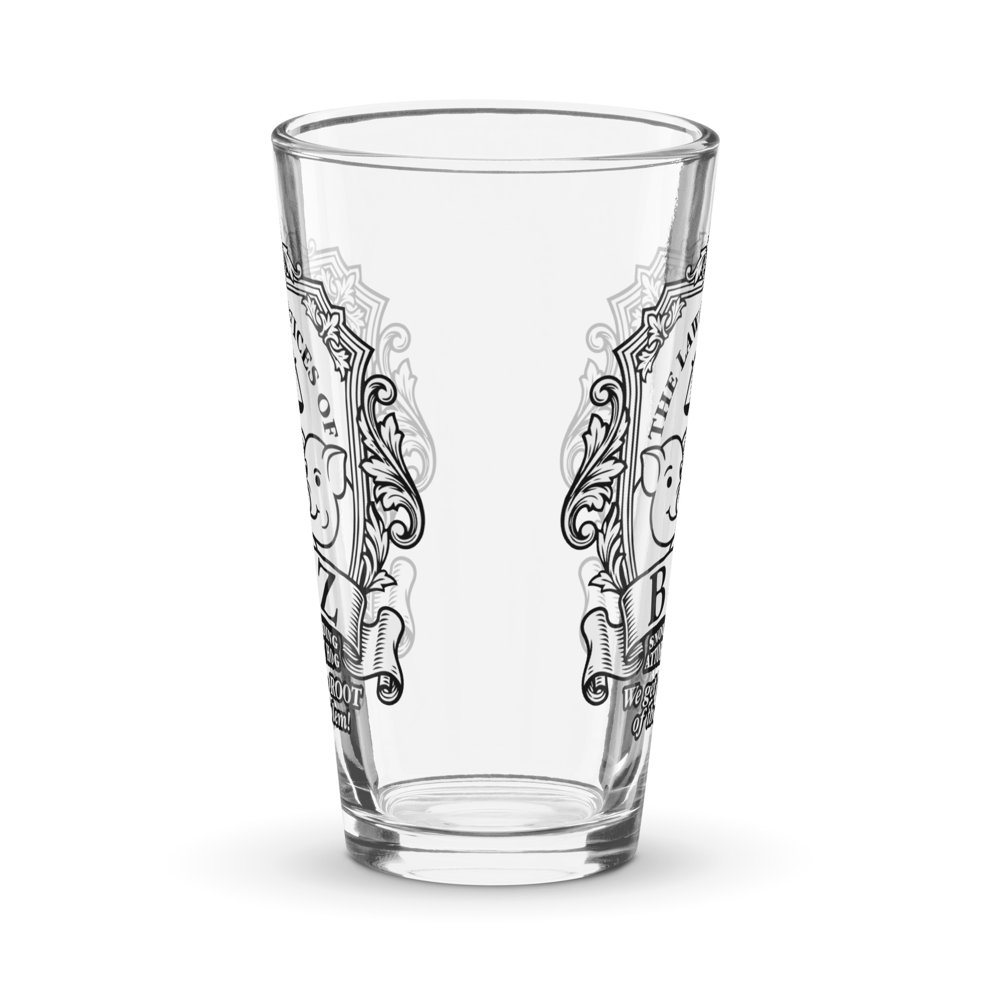 Law Offices of B and Z Pint Glass - Image 2