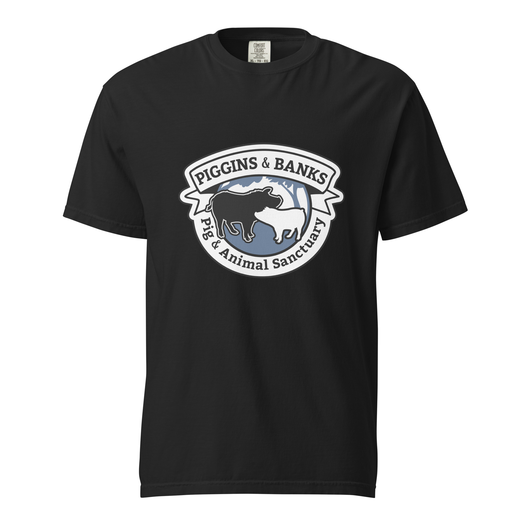 Piggins and Banks Logo Heavyweight T-Shirt - Image 2