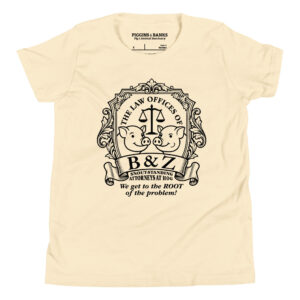 Law Offices of B and Z Youth T-Shirt